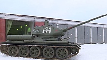 Освобождавший Прагу Т-34 восстанавливают на Урале