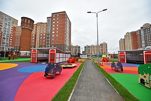 Детский сад в стиле английских сказок построили в новой Москве