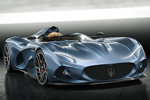 Посмотрите на потрясающий одноместный Maserati от независимого дизайнера
