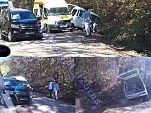 Люди пострадали в «лобовом» ДТП на острове Русский