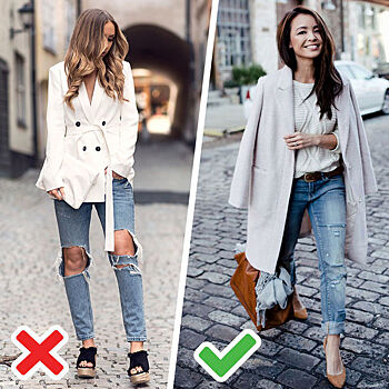 Рваные джинсы: как отличить модные от дурацких