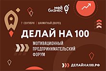 В Саратове пройдет мотивационный форум для предпринимателей «Делай на 100»