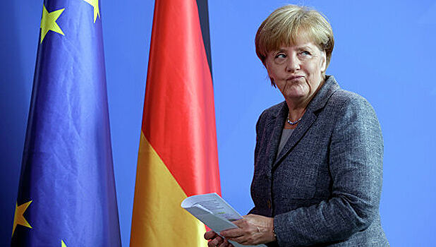 Меркель покинет пост канцлера под песню о дожде из красных роз