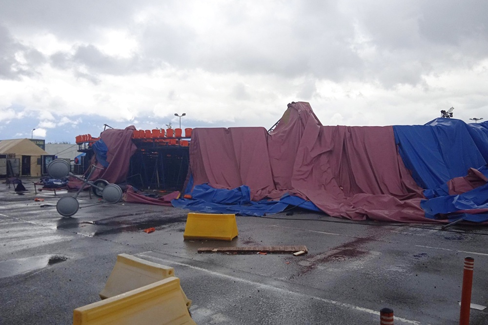 В Волгограде обрушился купол передвижного цирка