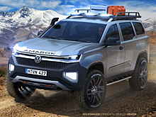 Посмотрите на конкурента Toyota Land Cruiser Prado от Volkswagen, который не пошел в серию