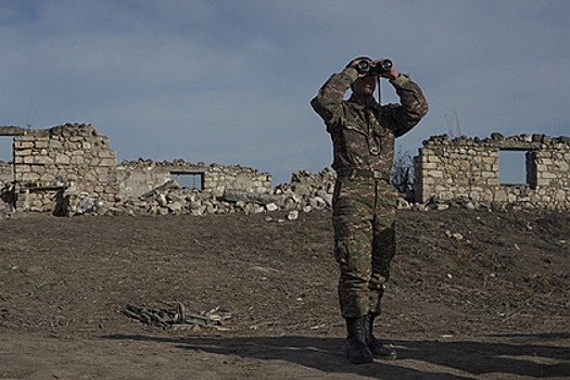 Баку обвинил военных Армении в нарушении границы