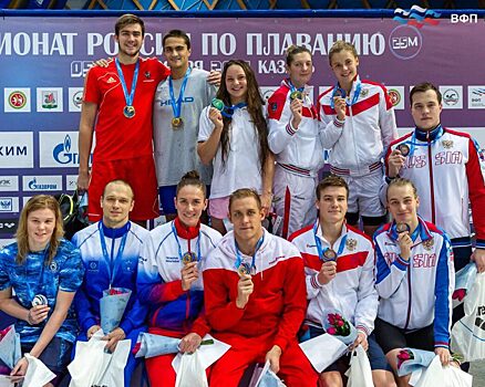 Обнинские пловцы стали серебряными призерами чемпионата России