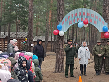 В Республике Бурятия школьники посетили музейный комплекс «Партизанская деревня» общевойскового объединения ВВО