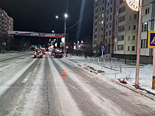 В Надыме госпитализировали девушку после ДТП на пешеходном переходе