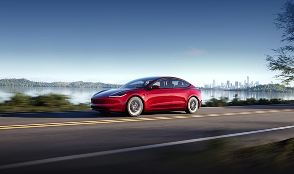 Tesla увеличила запас хода Model 3 в Европе