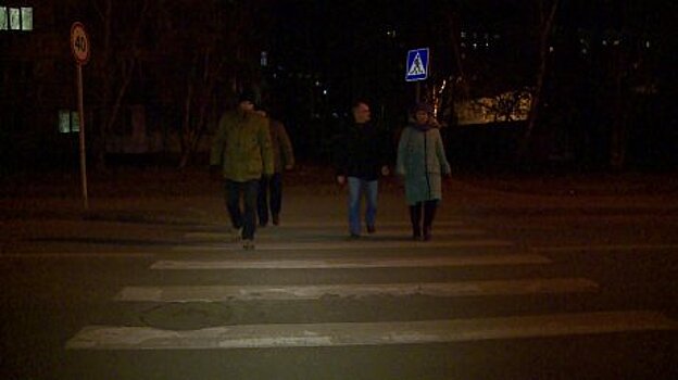 В Пензе общественники указали на недостаточное освещение у переходов