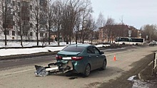 Две иномарки столкнулись на ул. Беляева в Вологде: есть пострадавшие