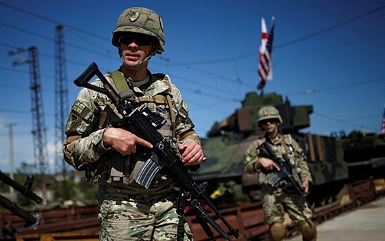 На учениях в Грузии задействуют бронетехнику США и ФРГ