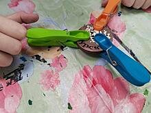 Курские школьники поработали с глиной, войлоком и лозой