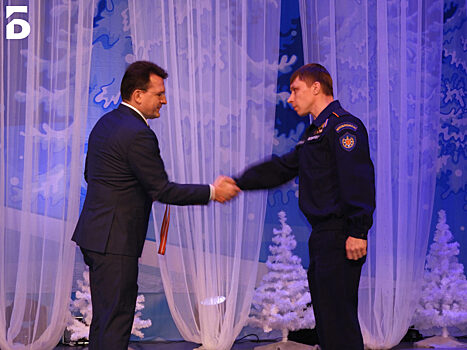 Спасателю из Балашихи вручили награду правительства Московской области