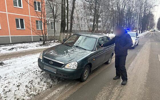 Водитель на LADA Priora сбил 6-летнюю девочку в Рязани