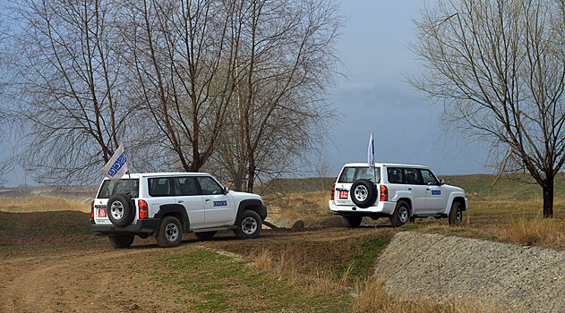 Представители ОБСЕ завершили мониторинг на линии фронта