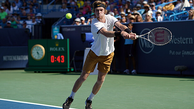 Рублёв поделился впечатлениями от победы над Федерером на турнире ATP в Цинциннати