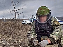 В Севастополе взрывотехники «Беркута» обследовали найденные боеприпасы