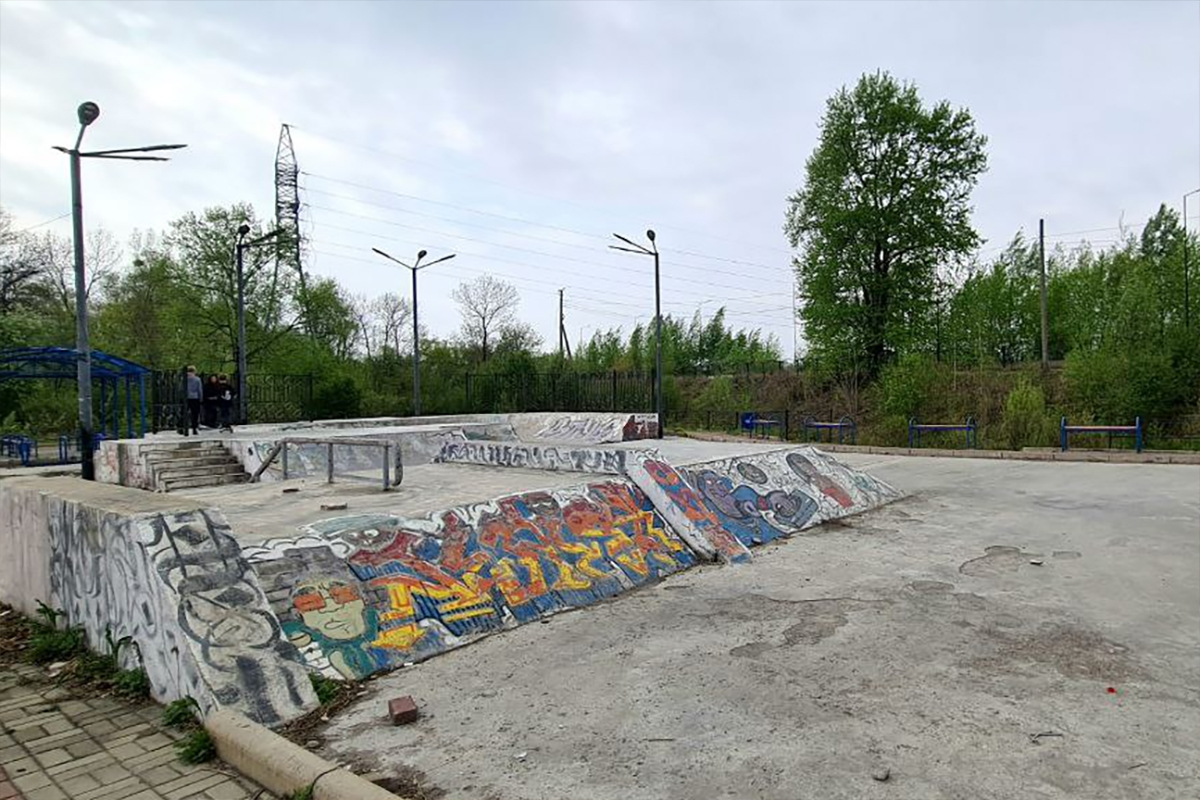 Скейт-парк на набережной в Биробиджане обновят