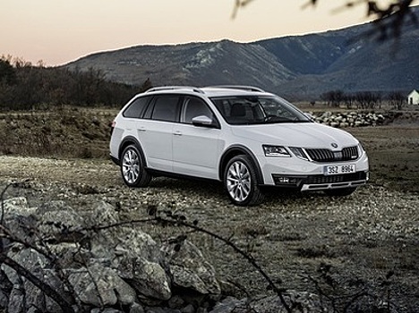 Skoda показала внедорожные способности Octavia Scout