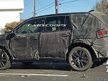 Модернизированный Honda Pilot замечен на испытаниях