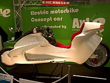 EV-X7 - запрещенный к производству "магнитный" мотоцикл