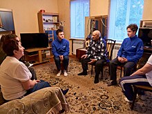 Волонтеры Дома народного единства взяли шефство над 100-летним ветераном Великой Отечественной войны из Харцызска