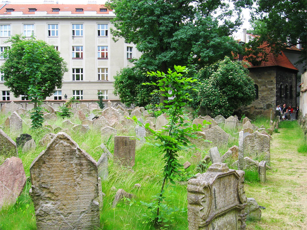 Старое еврейское кладбище, Прага, Чехия, Европа