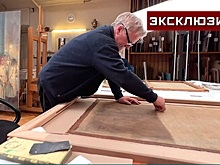 В Русском музее показали процесс реставрации поврежденных из-за украинской ракеты картин