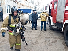 В Курске прошло занятие по тушению пожаров в местах стоянок служебного транспорта