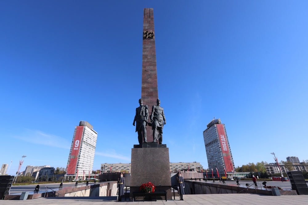 В Петербурге исполнилось 50 лет Монументу героическим защитникам Ленинграда