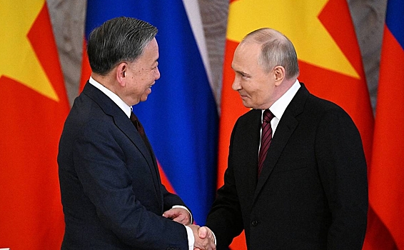 Переговоры Путина с генсеком ЦК Компартии Вьетнама продлились три часа