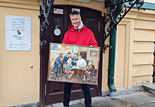 Картину с экс-мэром Екатеринбурга Ройзманом купили на аукционе за 1 млн рублей