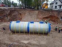 На въезде в Калугу к строительству дороги подключают газовиков