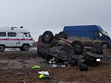 В Яранском районе на трассе «Вятка» в результате ДТП пострадали четыре человека