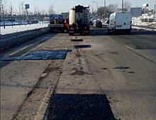 Асфальт отремонтировали на участке дороги в Лианозовском проезде