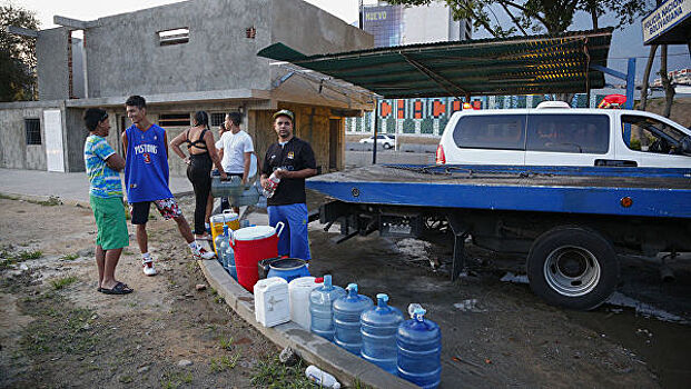 Жители Каракаса столкнулись с дефицитом воды