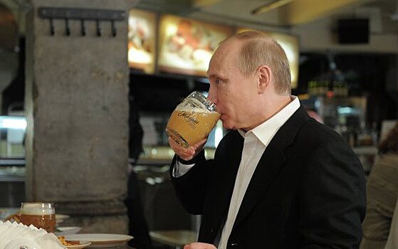 Диетолог посоветовал Путину пить пиво по чуть-чуть