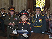 Московские суворовцы произнесли слава клятвы