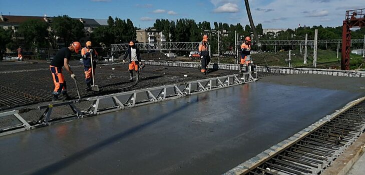 Трофимовский мост строят быстрее запланированного графика