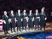 Грузинское многоголосие на чемпионате NBA в США