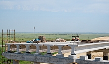 В Волгоградской области начали возводить новую трассу через Волго-Ахтубинскую пойму