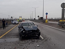 Две школьницы и женщина попали в больницу после столкновения Toyota и Lada под Воронежем