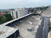 В Курске продолжают восстанавливать дома после атак ВСУ