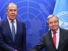 Лавров передал Гутеррешу видеообращение от российской школьницы