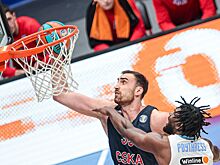 Экс-игрок ЦСКА признан лучшим игроком 22-го тура Евролиги