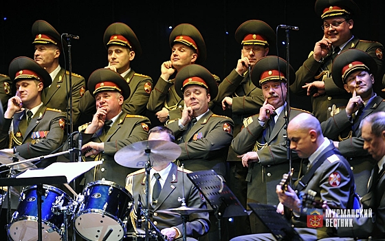 Гастрольный тур ансамбля Росгвардии к 75-летию Победы стартовал в Североморске