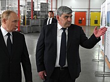 Путину показали яблочные конфеты в Кабардино-Балкарии