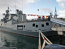 Фрегат «Адмирал Григорович» вернулся из Средиземного моря в Севастополь